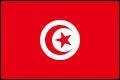 Ce drapeau avec la couleur rouge dominante pourrait tre celui de la Turquie, mais en fait c'est celui de la Tunisie