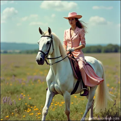 De quelle couleur est le cheval blanc d'Henri ?