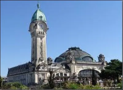 Voici la gare emblématique de la ville de ...