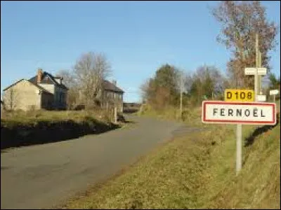 Nous sommes maintenant dans le Puy-de-Dôme, à l'entrée de Fernoël. Nous nous trouvons dans l'ex région ...