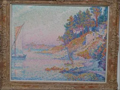 Quel peintre a réalisé 'La calanque' ?