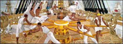 Santiano est un trois-mâts, fin comme un oiseau nous dit la chanson. À l'origine, qu'était ce chant repris par Hugues Aufray ?