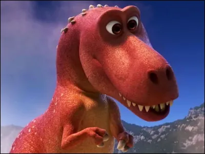 Qui est cette jeune femelle tyrannosaure à peau rouge, personnage du film "le Voyage d'Arlo" ?