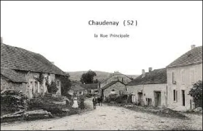 Village Haut-Marnais, Chaudenay se situe dans l'ex région ...