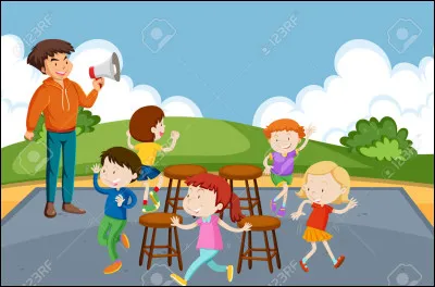 Comment s'appelle le jeu où une musique tourne et quand elle s'arrête, les enfants doivent s'assoir le plus rapidement sur une des chaises, celui qui n'est pas assis perd ?