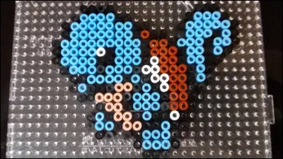 Comment s'appelle cette activité où on doit positionner des perles pour former un dessin ?