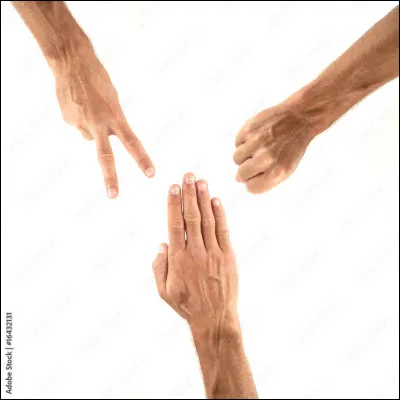 Comment s'appelle le jeu où la pierre gagne contre les ciseaux, les ciseaux contre la feuille et la feuille contre la pierre ?