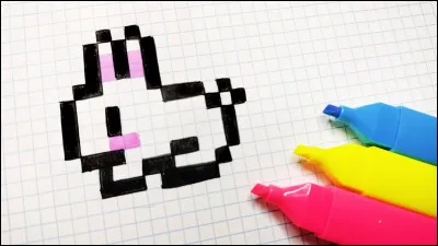 Comment s'appelle l'activité où tu dessines un animal ou un objet sur un quadrillage ?