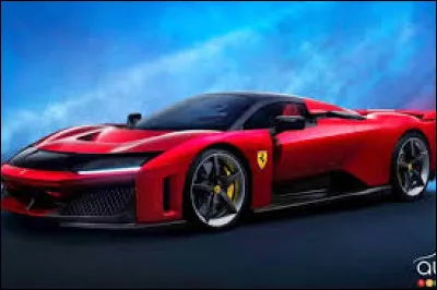Sur la photo, quel est le modèle de Ferrari ?