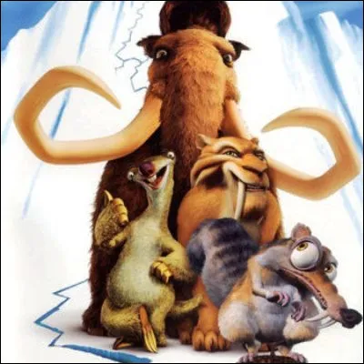 Quel animal préhistorique, présent dans la saga "LÂge de glace", est représenté par Liouba, une femelle découverte congelée en parfait état de conservation en 2007 ?