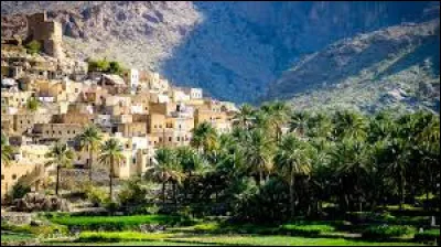 Quelles sont les trois couleurs ornant le drapeau de l'Oman ?