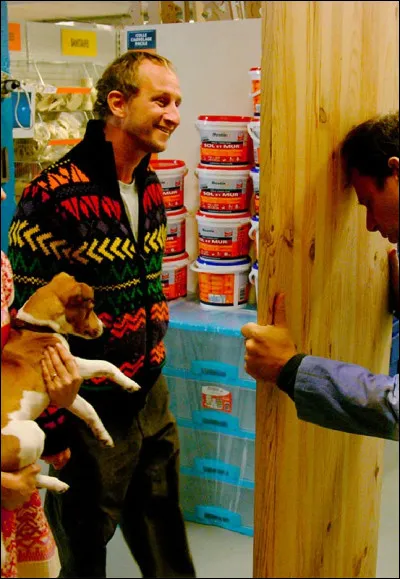 ... est le titre de ce film, réalisé par Bruno Podalydès, avec Poelvoorde dans le rôle d'un client.