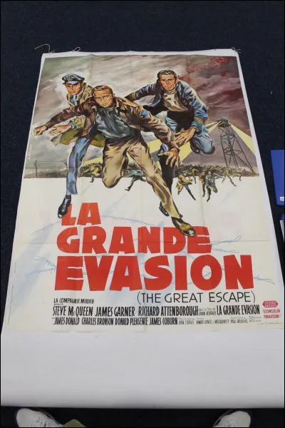 "La Grande évasion" est un long-métrage interprété par Steve McQueen.