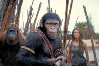 "La Planète des singes" est joué par Charlton Heston.