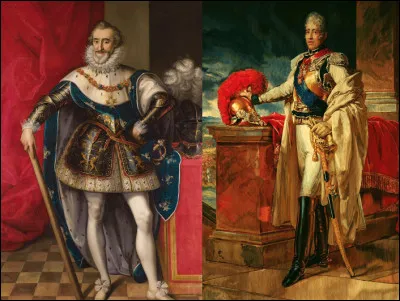 Qui sont ces rois de France de la même dynastie qui ont exercé leur pouvoir de 1589 (Henri IV) à 1830 (Charles X) ?