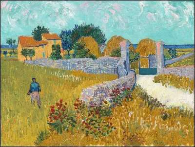 Qui a peint cette "Ferme en Provence" ?
