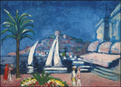 Qui a peint "Le Mont Chevalier" vu de Cannes" ?