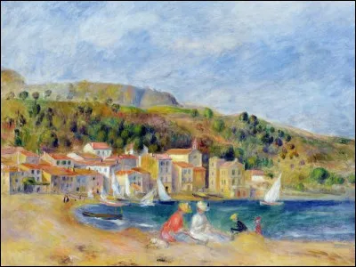 À qui doit-on cette toile représentant le Lavandou ?