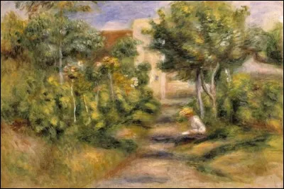 Voici un jardin à Cagnes. Qui l'a représenté ?