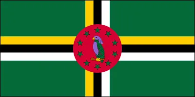 Quel est le perroquet présent sur le drapeau de la Dominique ?