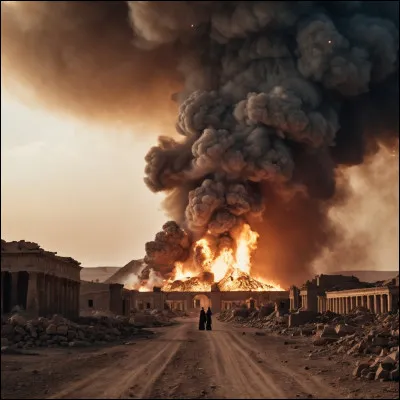 Villes considérées comme des lieux où régnaient débauche et dépravation, synonymes doffenses envers Dieu. Ce dernier les rasa sous un déluge de boules de feu. Quelles sont-elles ?