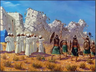 L'armée de Josué, avec à sa tête les prêtres portant l'Arche de l'Alliance, marcha autour de la ville pendant 6 jours. Au 7ème jour, les trompettes des prêtres sonnèrent, à ce moment les remparts de la cité tomberont. Quelle est-elle ?