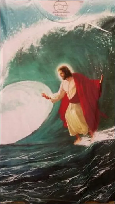 Sur quelle mer Jésus marcha-t-il sur l'eau ?