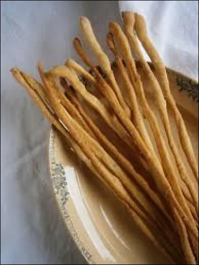 Que faut-il ajouter à "gre" pour obtenir le nom d'un petit pain italien allongé et sec ?