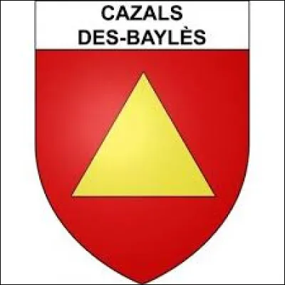Voici le blason de Cazals-des-Baylès. Petit village de l'arrondissement de Pamiers, traversé par l'Hers-Vif, il se situe dans le département ...