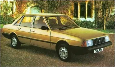 Quel est ce modèle en S produit par Simca de 1980 à 1986 ?