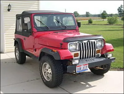 Quel est ce modèle en W produit par Jeep de 1987 à 1995 ?