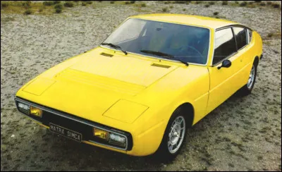 Quel est ce modèle en B produit par Matra de 1973 à 1980 ?