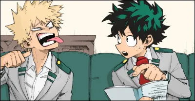 Bakugo a les cheveux
