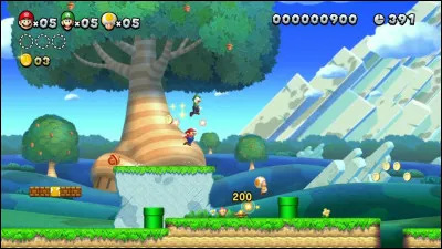 Sur "Super Mario Bros. Wii U", quel est le premier "monde" du jeu ?