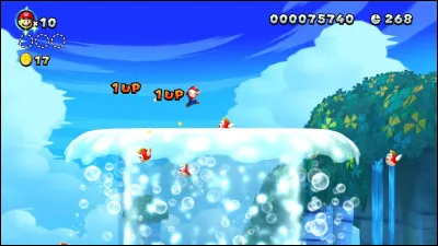 En enchaînant avec le troisième monde, on a deux choix : Mont Sorbet ou Mer Mentalo.