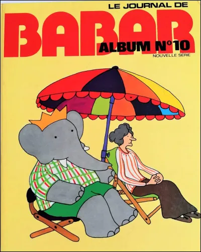 Qui a dessiné le personnage de Babar avant de devenir un mensuel ?