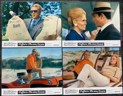 "L'Affaire Thomas Crown" est joué par Steve McQueen.