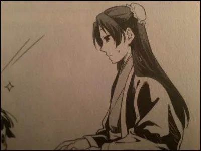 Jinshi a les cheveux :