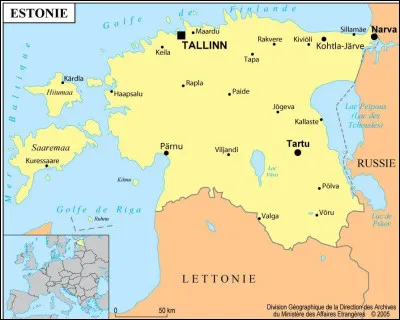 Quelle commune n'est pas située en Estonie ?
