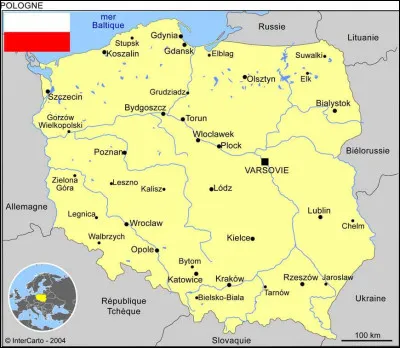 Quelle commune n'est pas située en Pologne ?