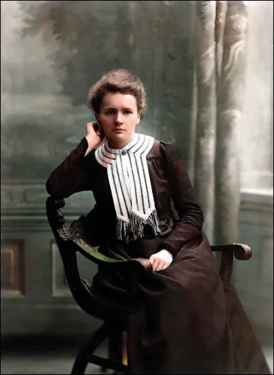 Marie Curie &eacute;tait....