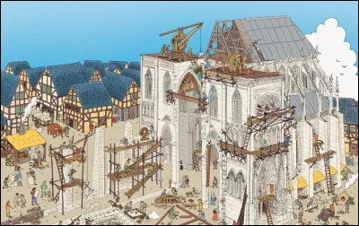 Au Moyen Âge, combien de temps fallait-il, en moyenne, pour construire une cathédrale ?