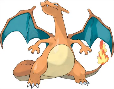 Quel est le type de ce Pokémon : Dracaufeu ?