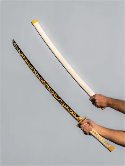 Dans quel manga utilise-t-on des sabres faits avec des roches qui sont proches du Soleil ?