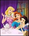 Quelles princesses sont prsentes sur cette image ?