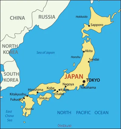 Quel nom correspond à une commune du Japon ?