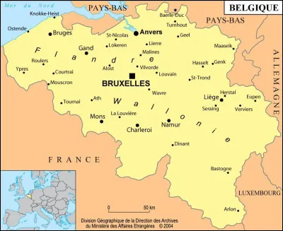 Quel nom correspond à une commune de Belgique ?