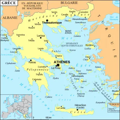 Quel nom correspond à une commune de Grèce ?