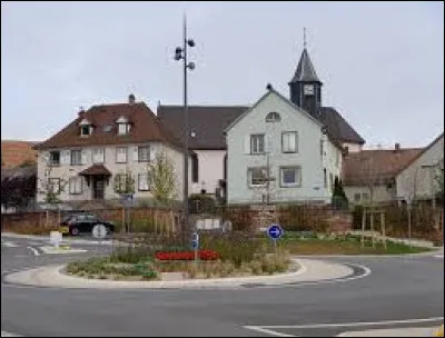 Commune Bas-Rhinoise, Friedolsheim se situe en région ...