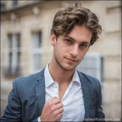 Un jeune homme te demande sa commande.